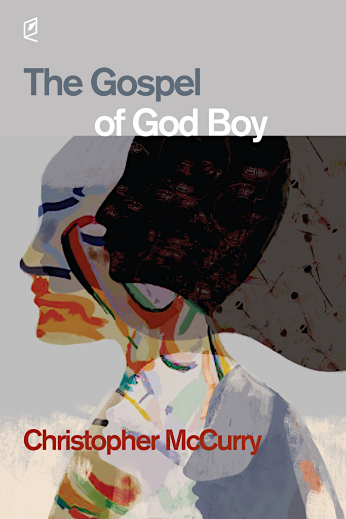 Photo of the front cover of the book, The Gospel of God Boy